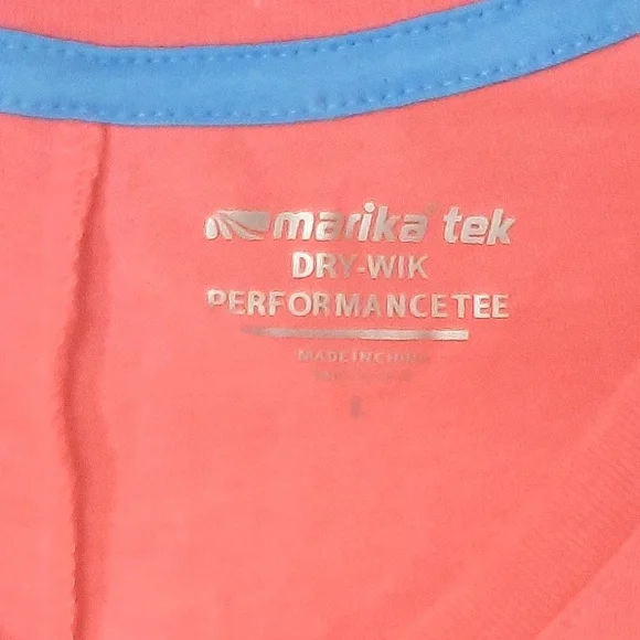 Women's Marika tek dri wik crunch front long sleeve Tee! Size L - Picture 4 of 6